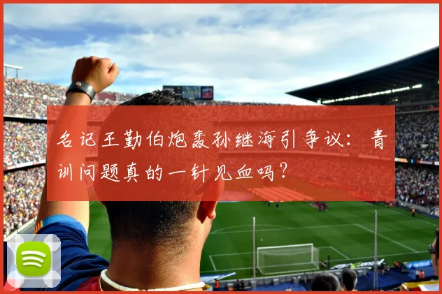 名记王勤伯炮轰孙继海引争议：青训问题真的一针见血吗？